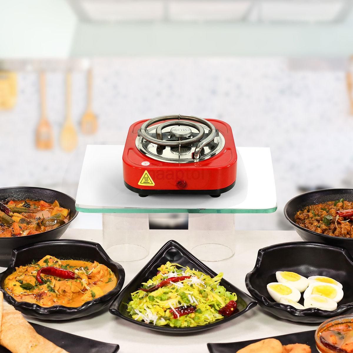 Kitchen Queen Flameless Electric Cooking Stove (Assorted Color)