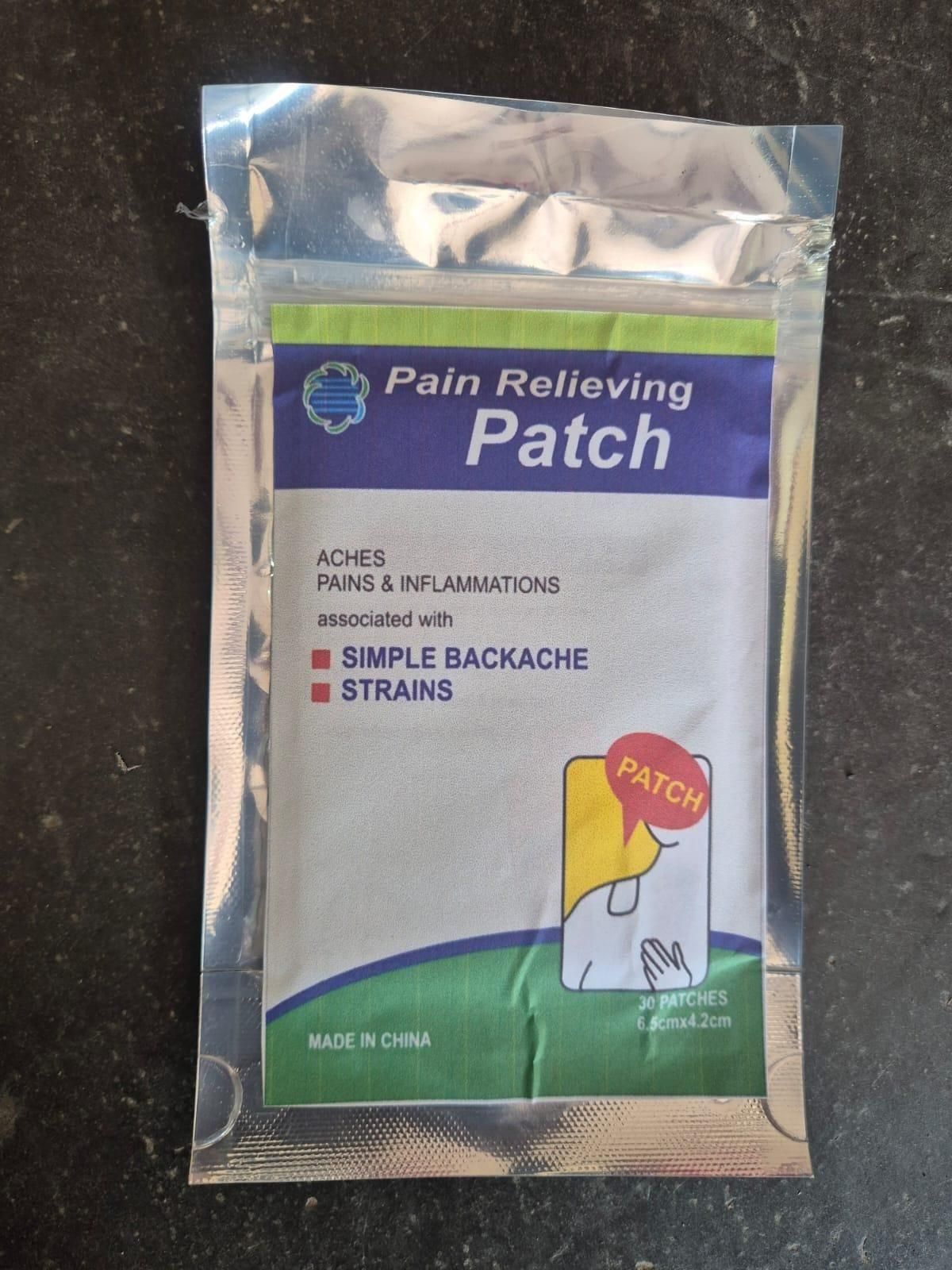 Pain Relieving Patches Pack of 20