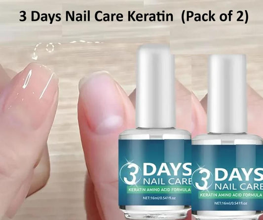 3 Days Nail Care Keratin Amino Acids 16ml Each (Pack of 2)