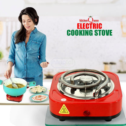 Kitchen Queen Flameless Electric Cooking Stove (Assorted Color)