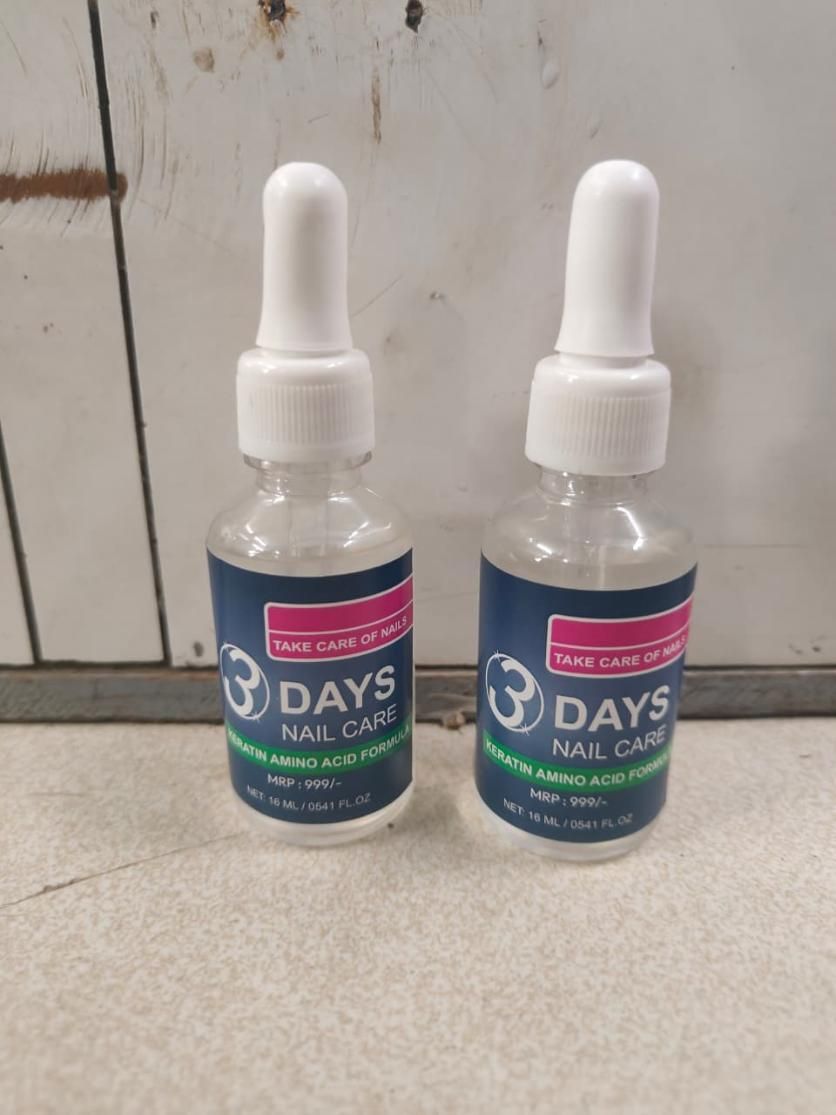 3 Days Nail Care Keratin Amino Acids 16ml Each (Pack of 2)