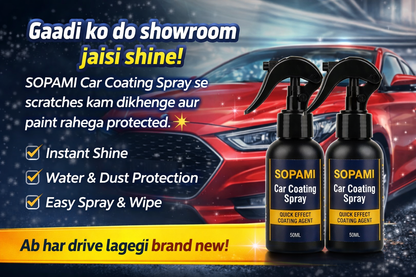 Sopami Car Coating Spray 50ml Pack of 2
