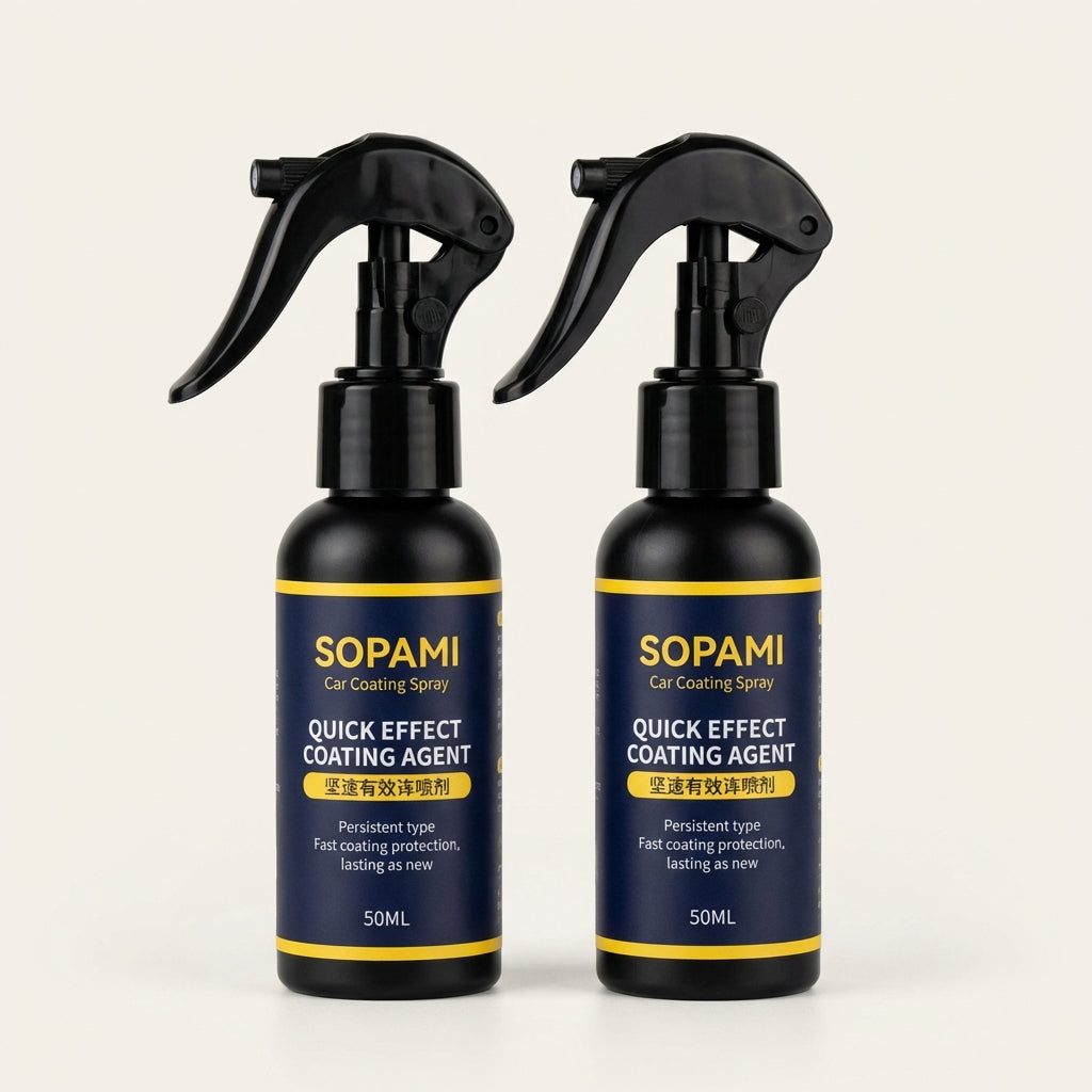 Glossy, protected paint in minutes